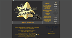 Desktop Screenshot of blackhavenshepherds.com